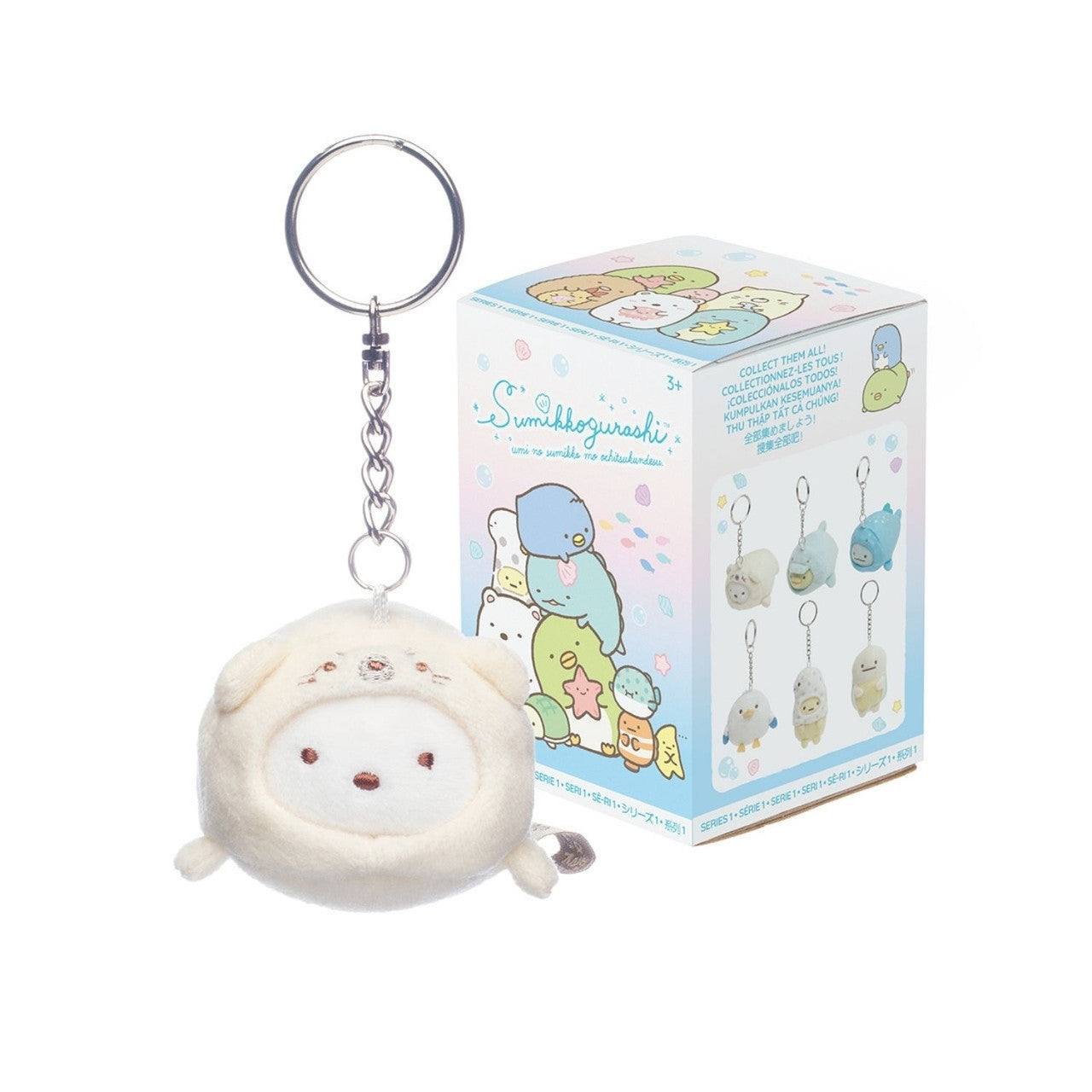 Sumikkogurashi San-X Original Sea Animals BLIND BOX Keychain Plush - 1pc