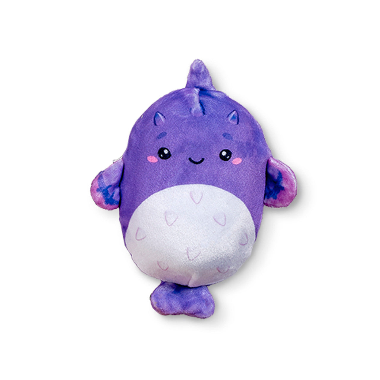 Bubble Stuffed Squishy Friends - Sea Life Edition - Brielle the Blowfish Purple