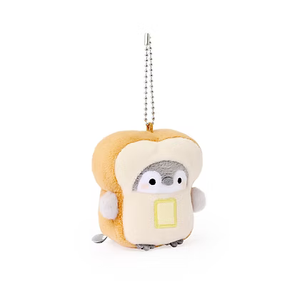 Koupen Chan Toast Extra Small Plush - front diagonal view