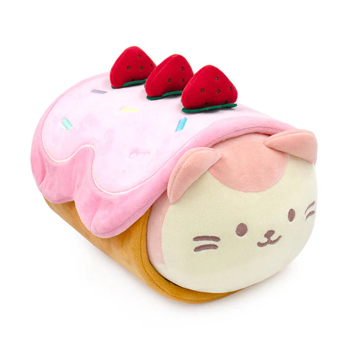 Anirollz Strawberry Rollcake Kittiroll 12" Medium Outfitz Plush