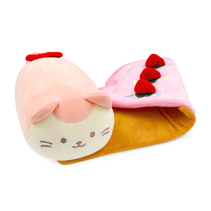 Anirollz Strawberry Rollcake Kittiroll 12" Medium Outfitz Plush