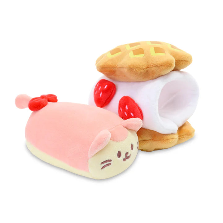 Anirollz Freshly Baked Waffle Kittiroll 6" Small Outfitz Plush