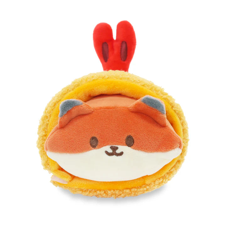 Anirollz Sushi Shrimp Tempura Foxiroll 6" Small Outfitz Plush