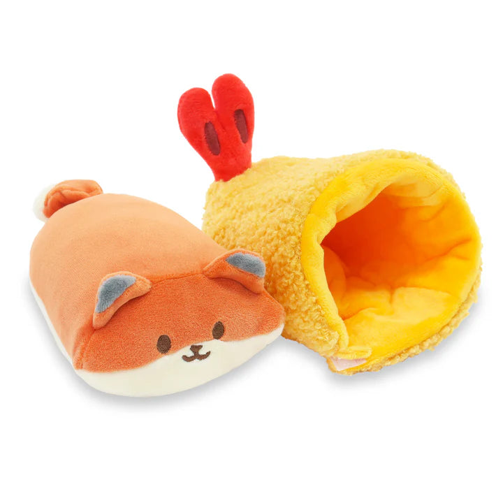 Anirollz Sushi Shrimp Tempura Foxiroll 6" Small Outfitz Plush