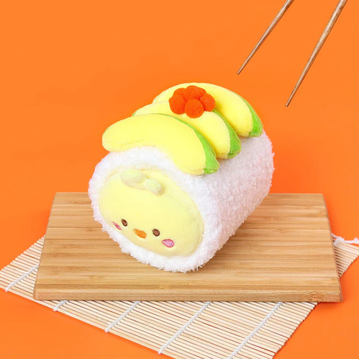 Anirollz Sushi Avocado Chickiroll 6" Small Outfitz Plush