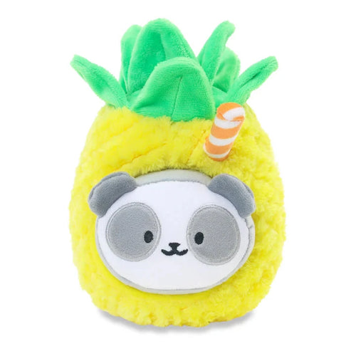 Anirollz Aloha Pineapple Juice Pandaroll 6" Small Outfitz Plush