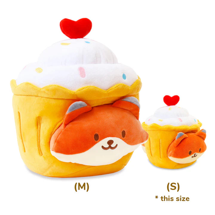 Anirollz Freshly Baked Cupcake Foxiroll 6" Small Outfitz Plush