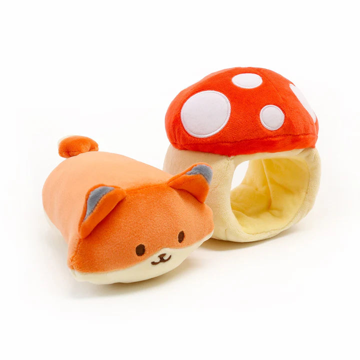Anirollz Mushroom Foxiroll Small Outfitz Plush
