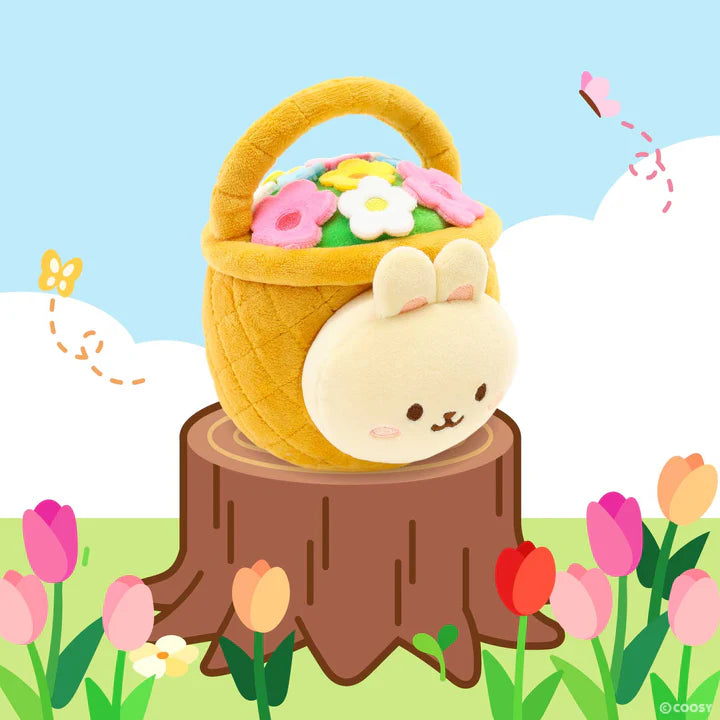 Anirollz Flower Basket Bunniroll Small Outfitz Plush