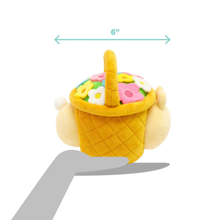Anirollz Flower Basket Bunniroll Small Outfitz Plush