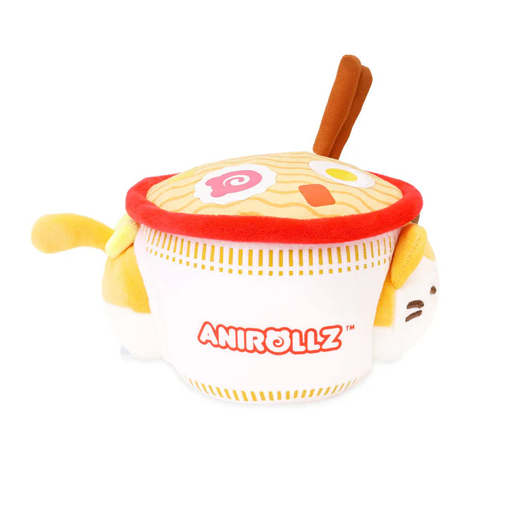 Anirollz x Nissin Cup Noodles Bowl 3 Color Kittiroll Small Outfitz Plush