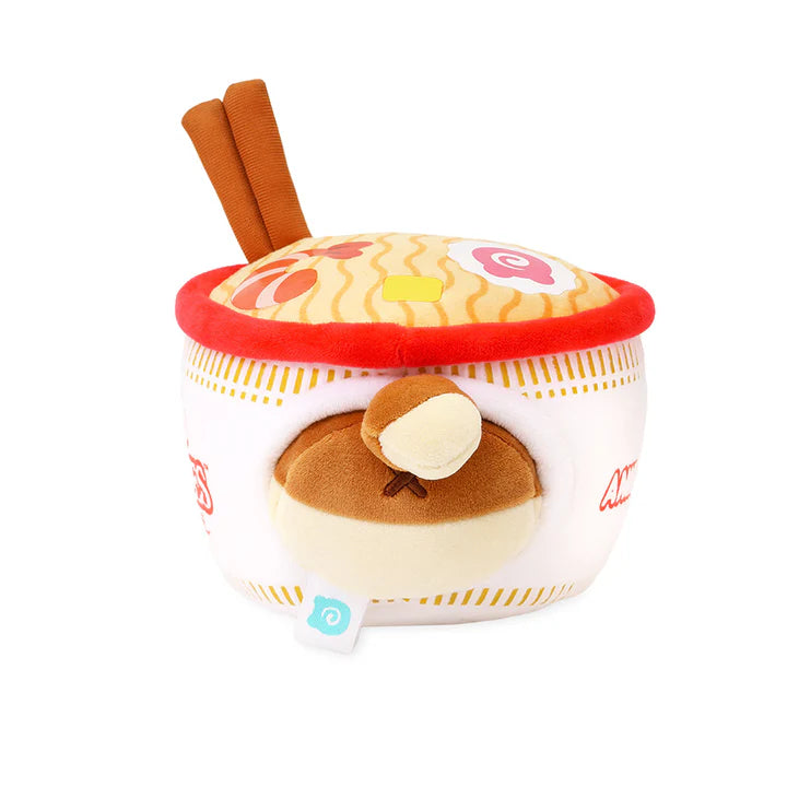 Anirollz x Nissin Cup Noodles Bowl Foxiroll Small Outfitz Plush