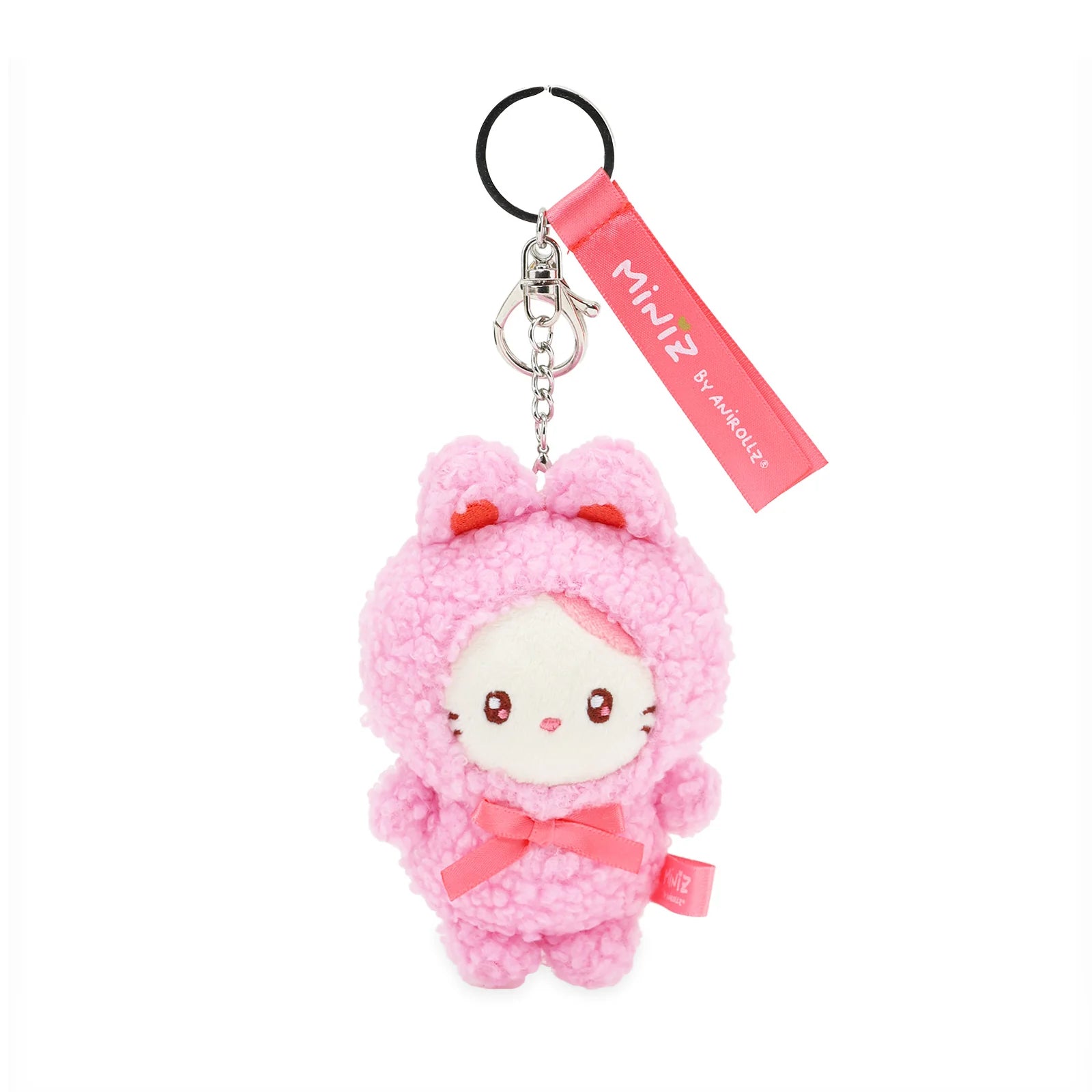 Front view Bunny Costume Kittiroll Plush Charm