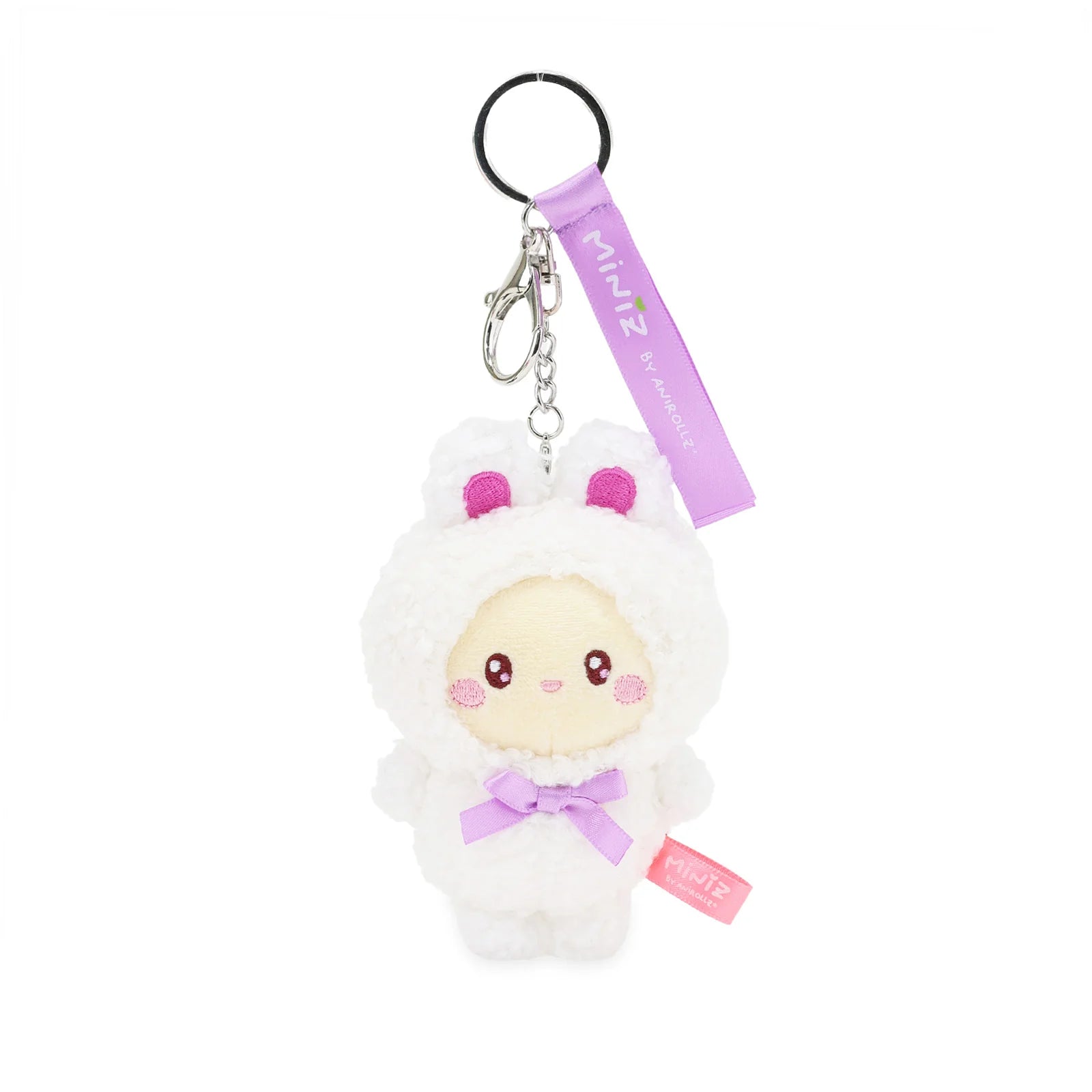 Front view Bunny Costume Bunniroll Plush Charm