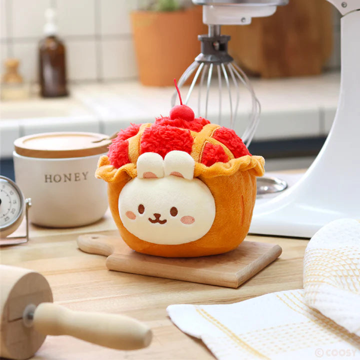 Anirollz Freshly Baked Cherry Pie Bunniroll 6" Small Outfitz Plush