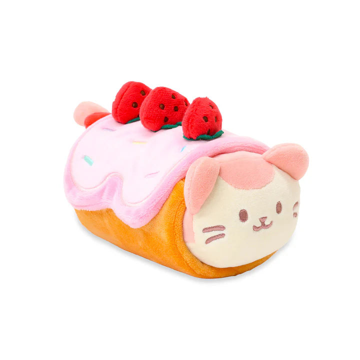 Anirollz Strawberry Rollcake Kittiroll 6" Small Outfitz Plush
