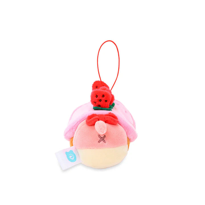 Anirollz Rollcake Kittiroll 4" Plush Keychain