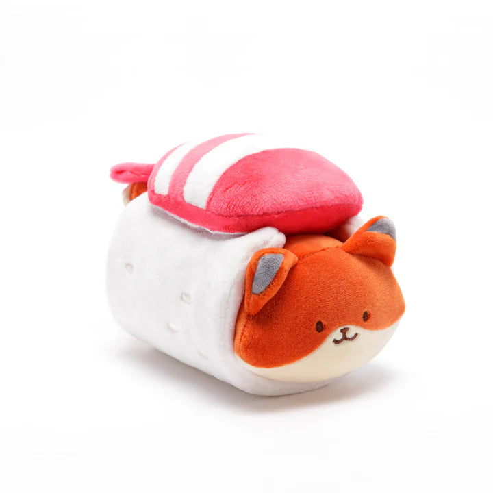 Anirollz Shrimp Sushi Foxiroll 6" Small Outfitz Plush