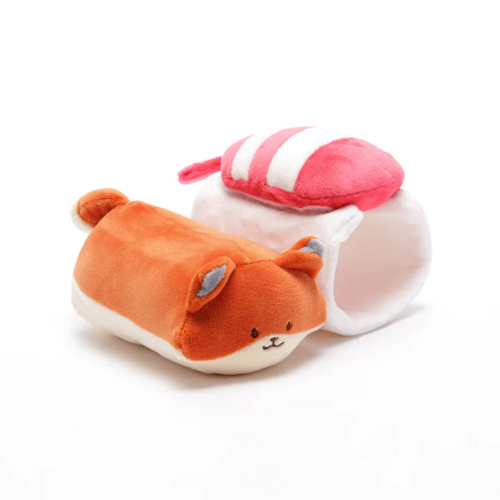 Anirollz Shrimp Sushi Foxiroll 6" Small Outfitz Plush