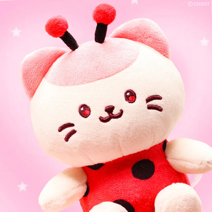 Anirollz Spring Ladybug Fairy Kittiroll Small Sitting Plush