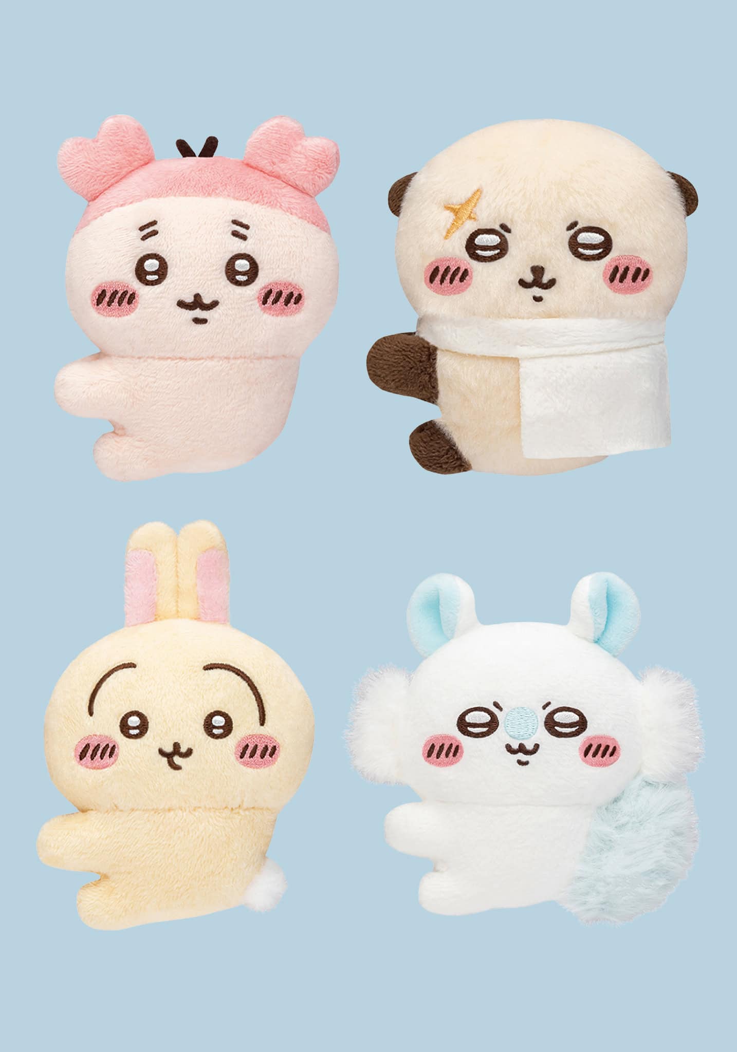Chiikawa Clip Plush Vol 2 Blind Box packaging display