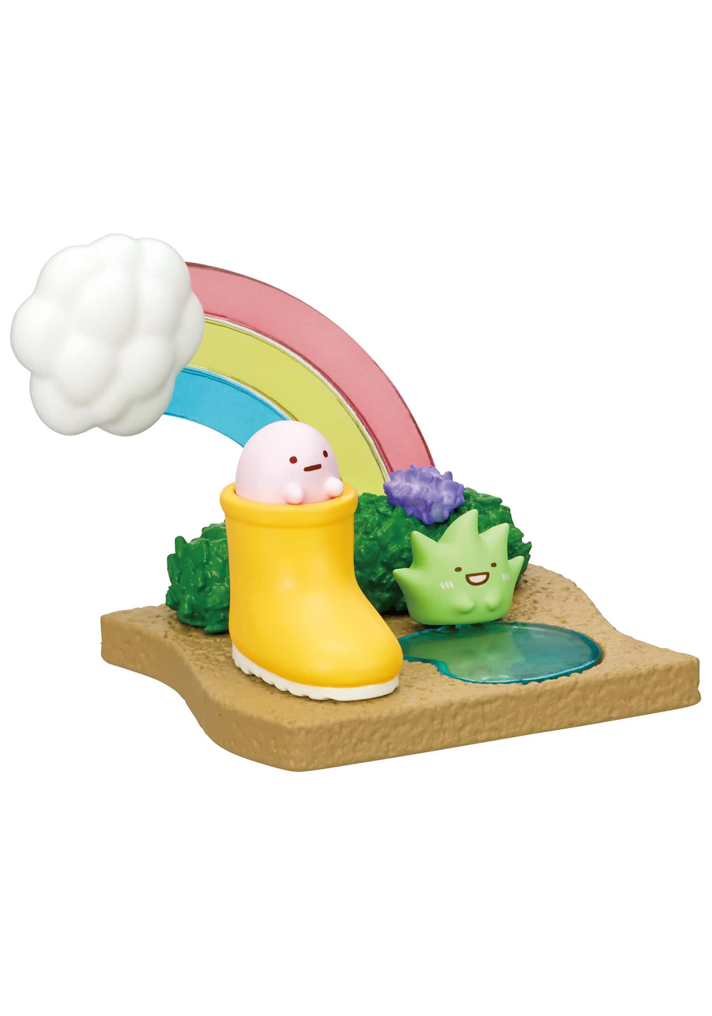 Sumikkogurashi Walking on a Rainy Day Blind Box Re-Ment packaging