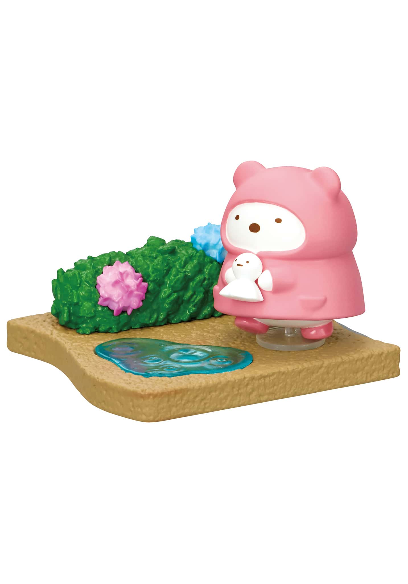 Sumikkogurashi Walking on a Rainy Day Blind Box Re-Ment packaging