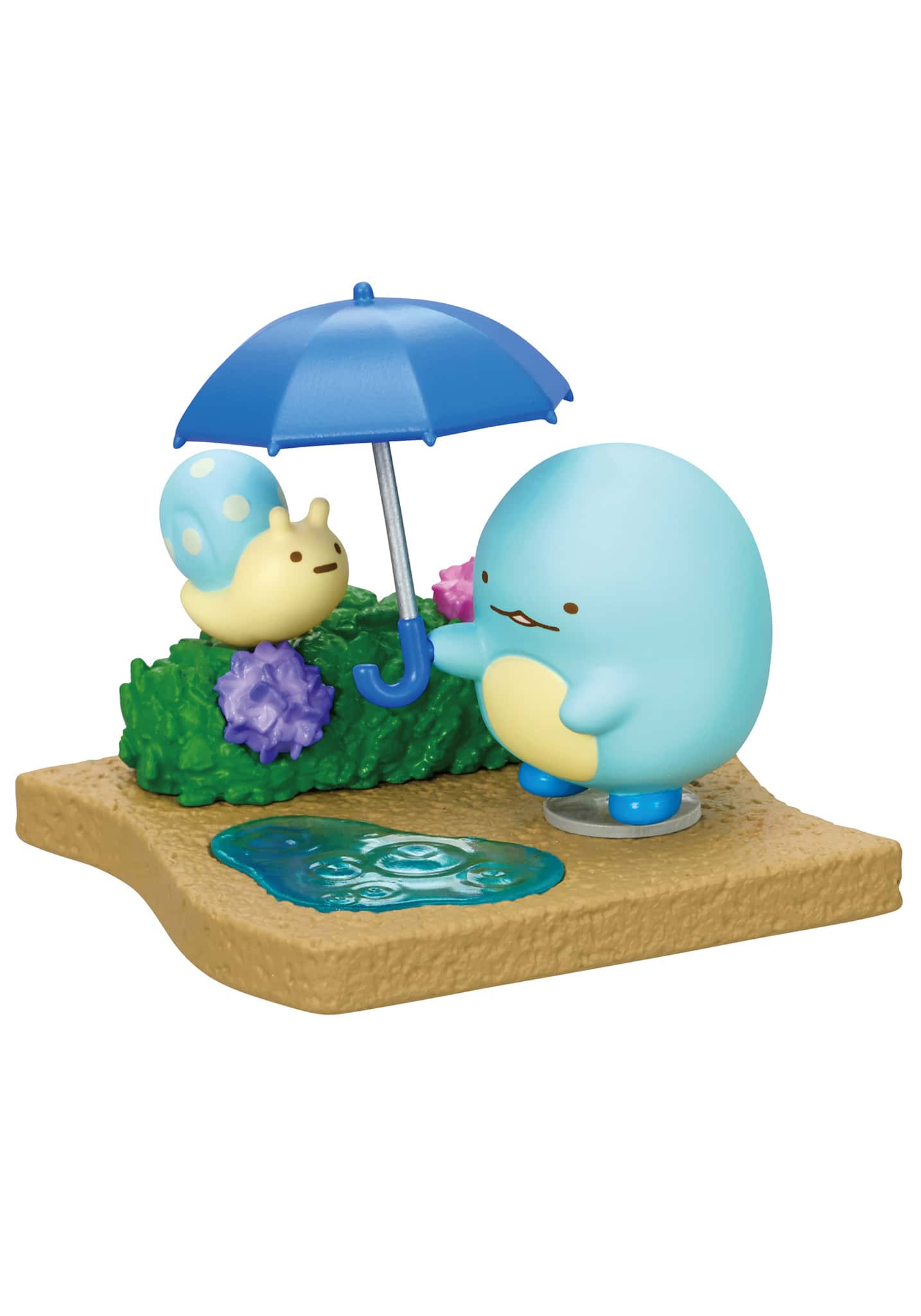 Sumikkogurashi Walking on a Rainy Day Blind Box Re-Ment packaging