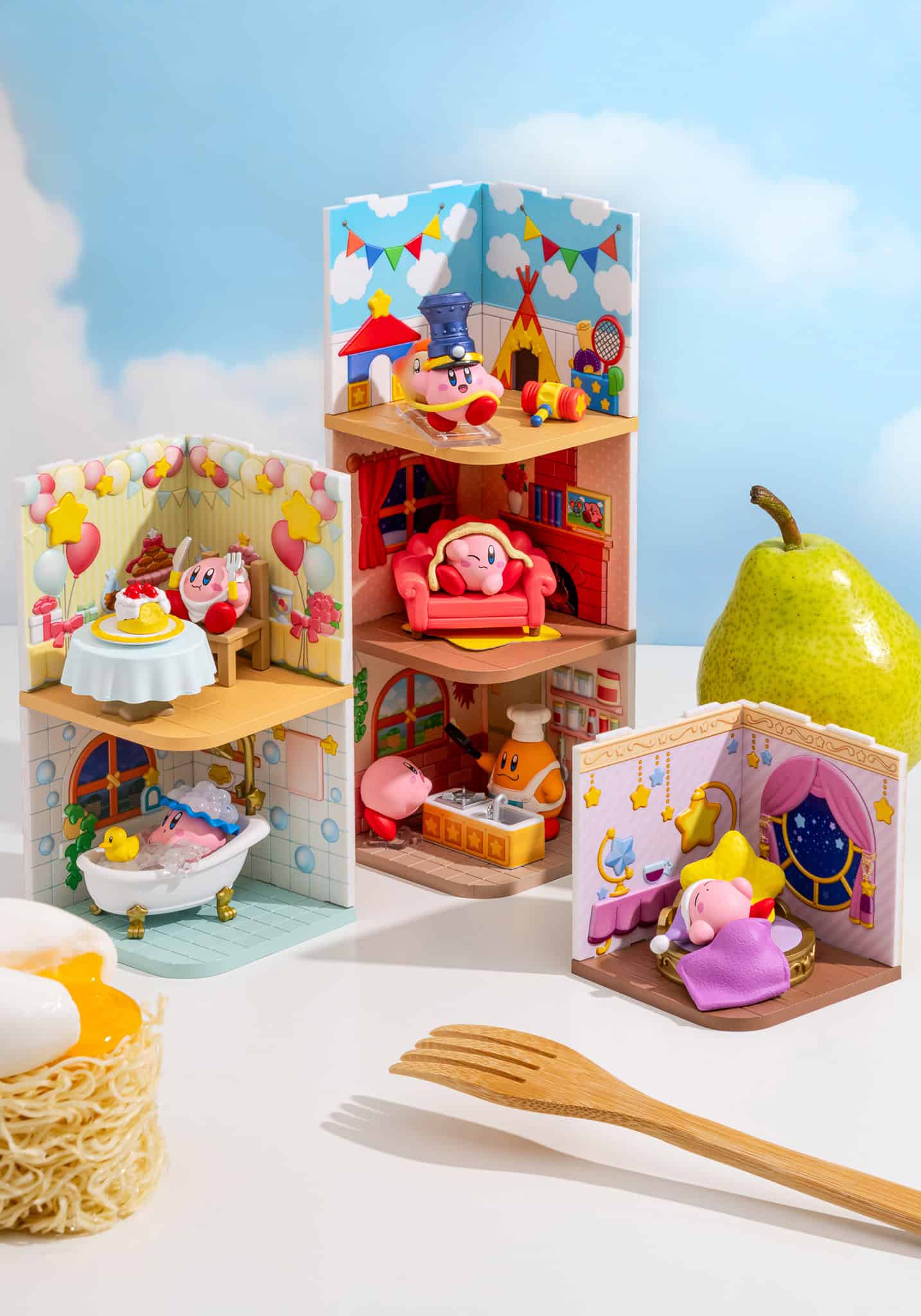 Kirby Wonder Room Blind Box Re-Ment packaging display