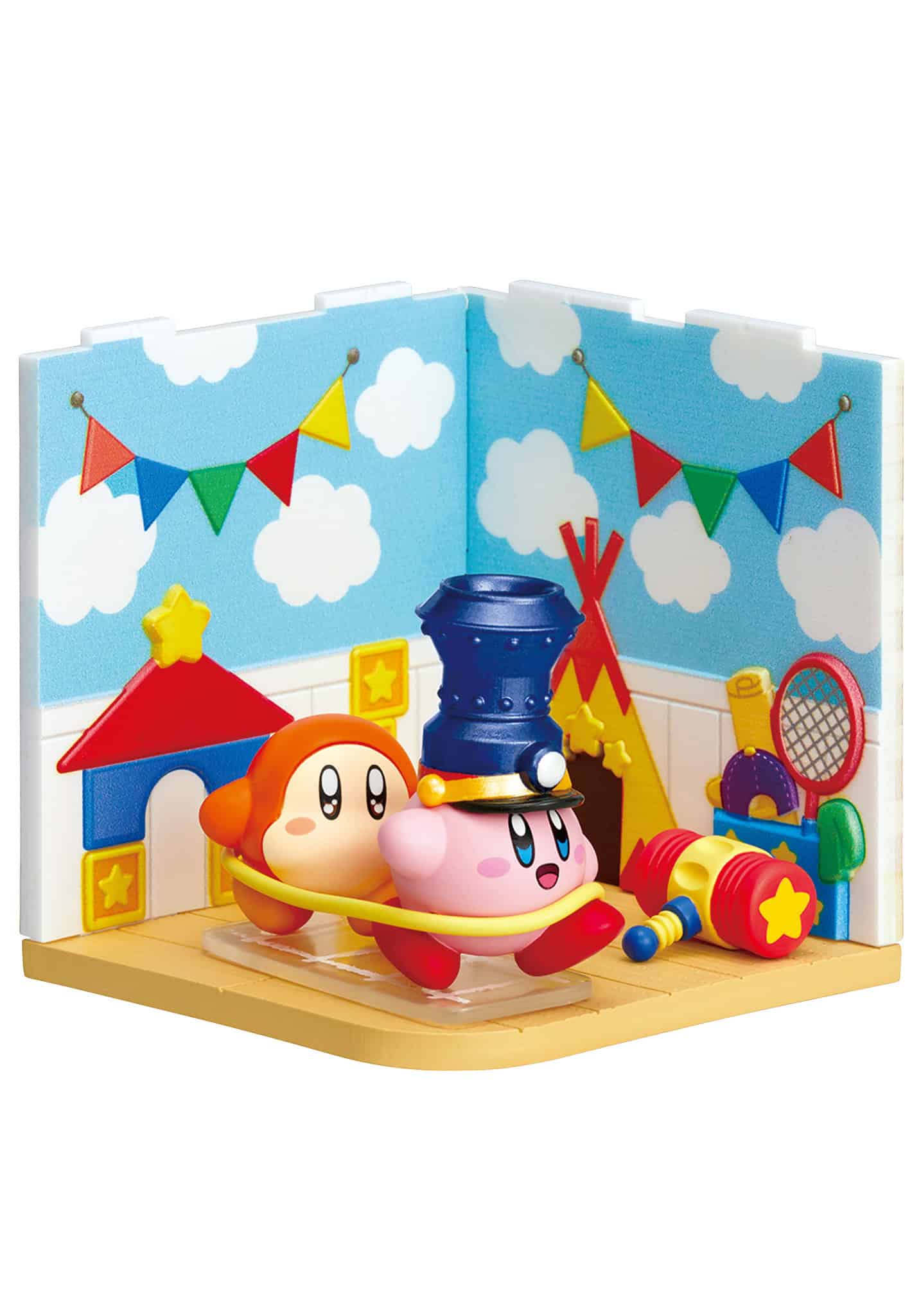 Kirby Wonder Room Blind Box Re-Ment packaging display