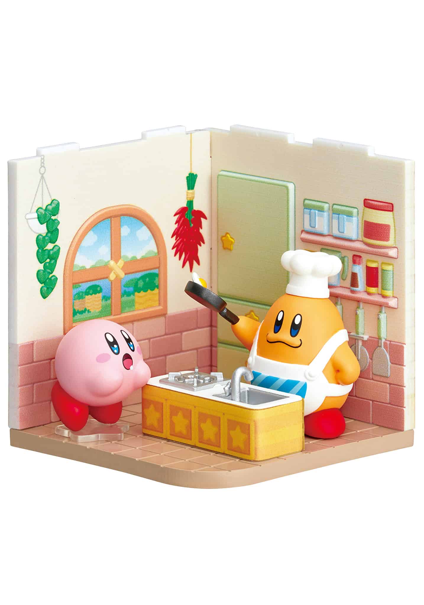 Kirby Wonder Room Blind Box Re-Ment packaging display