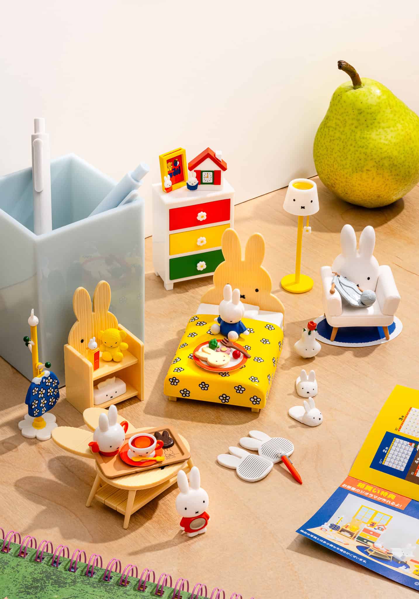 Japanese Re-Ment Miffy Room Blind Box tiny furniture diorama series