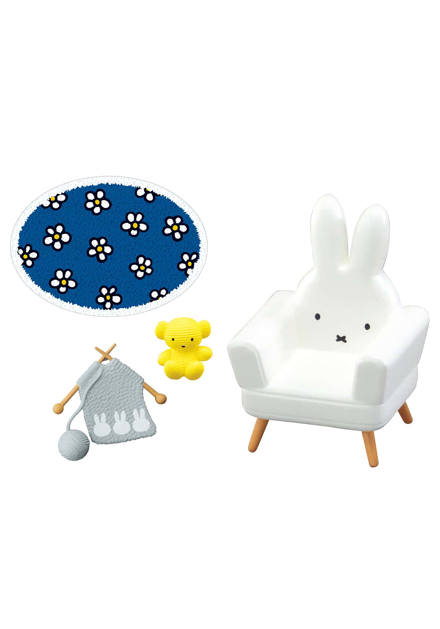 Japanese Re-Ment Miffy Room Blind Box tiny furniture diorama series