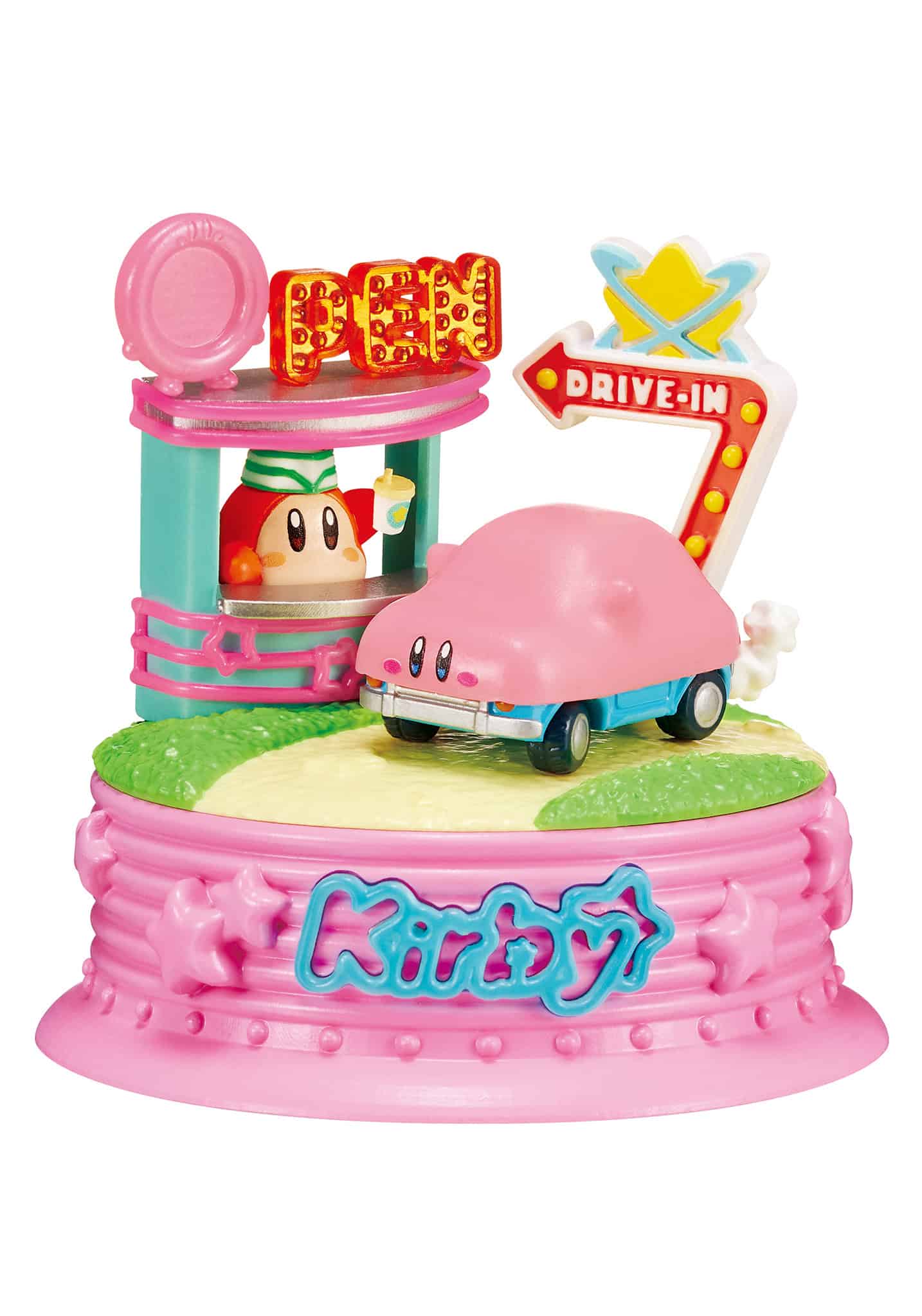 Kirby in Pop City Blind Box Re-Ment packaging display