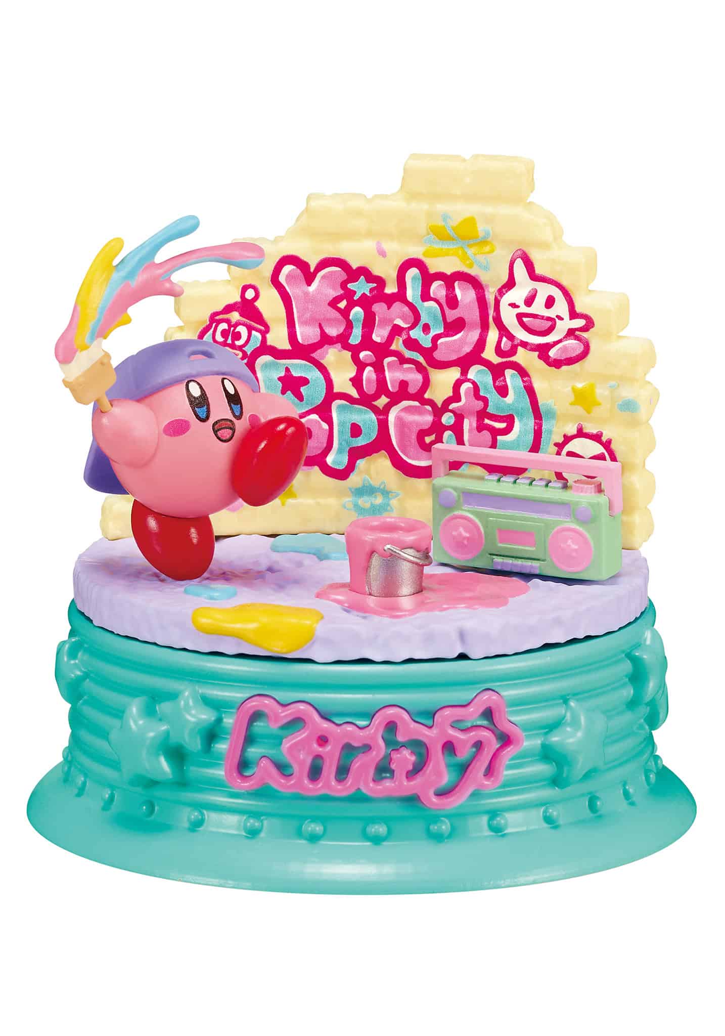 Kirby in Pop City Blind Box Re-Ment packaging display