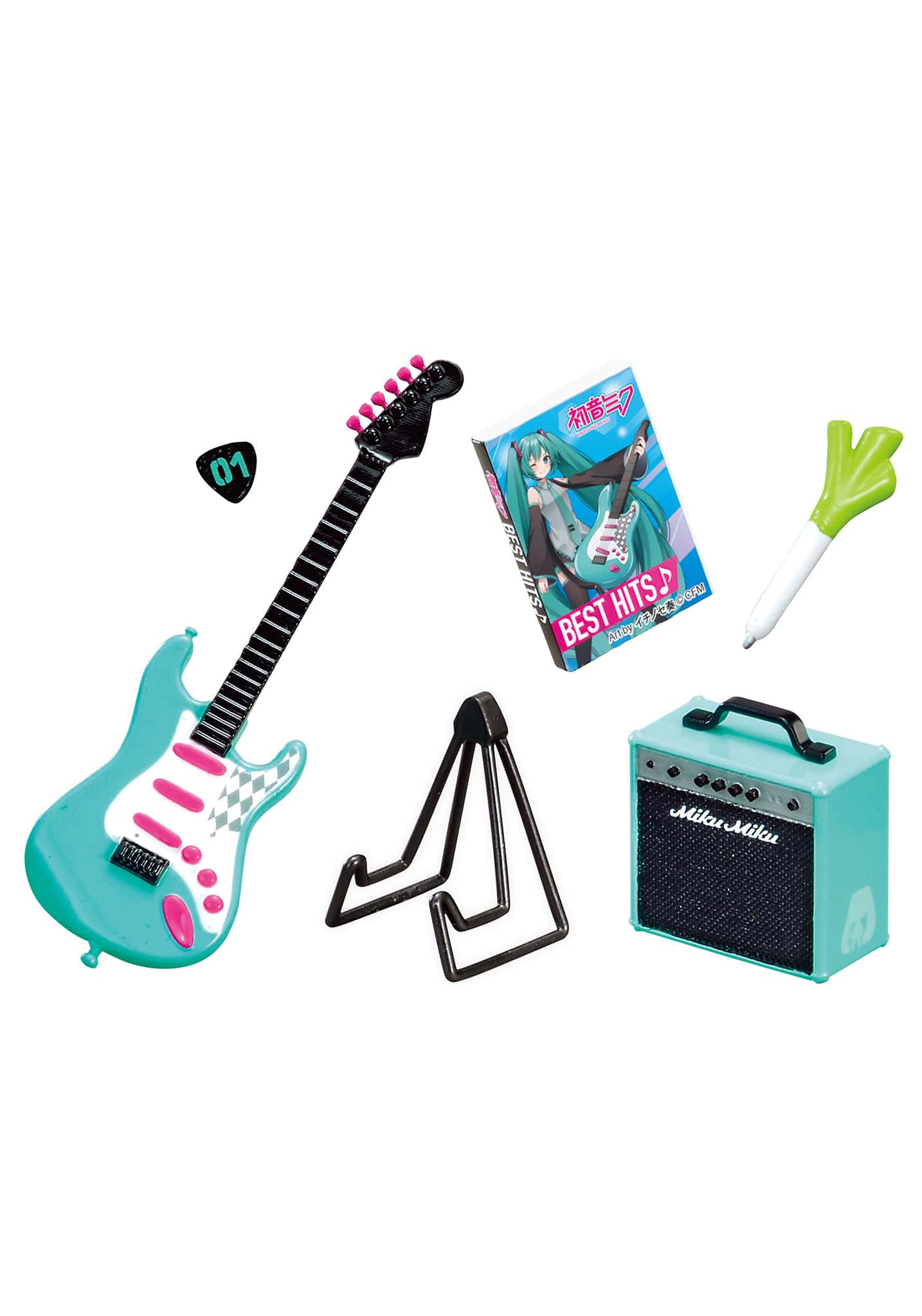 Miku Miku Room Blind Box by Re-Ment packaging display