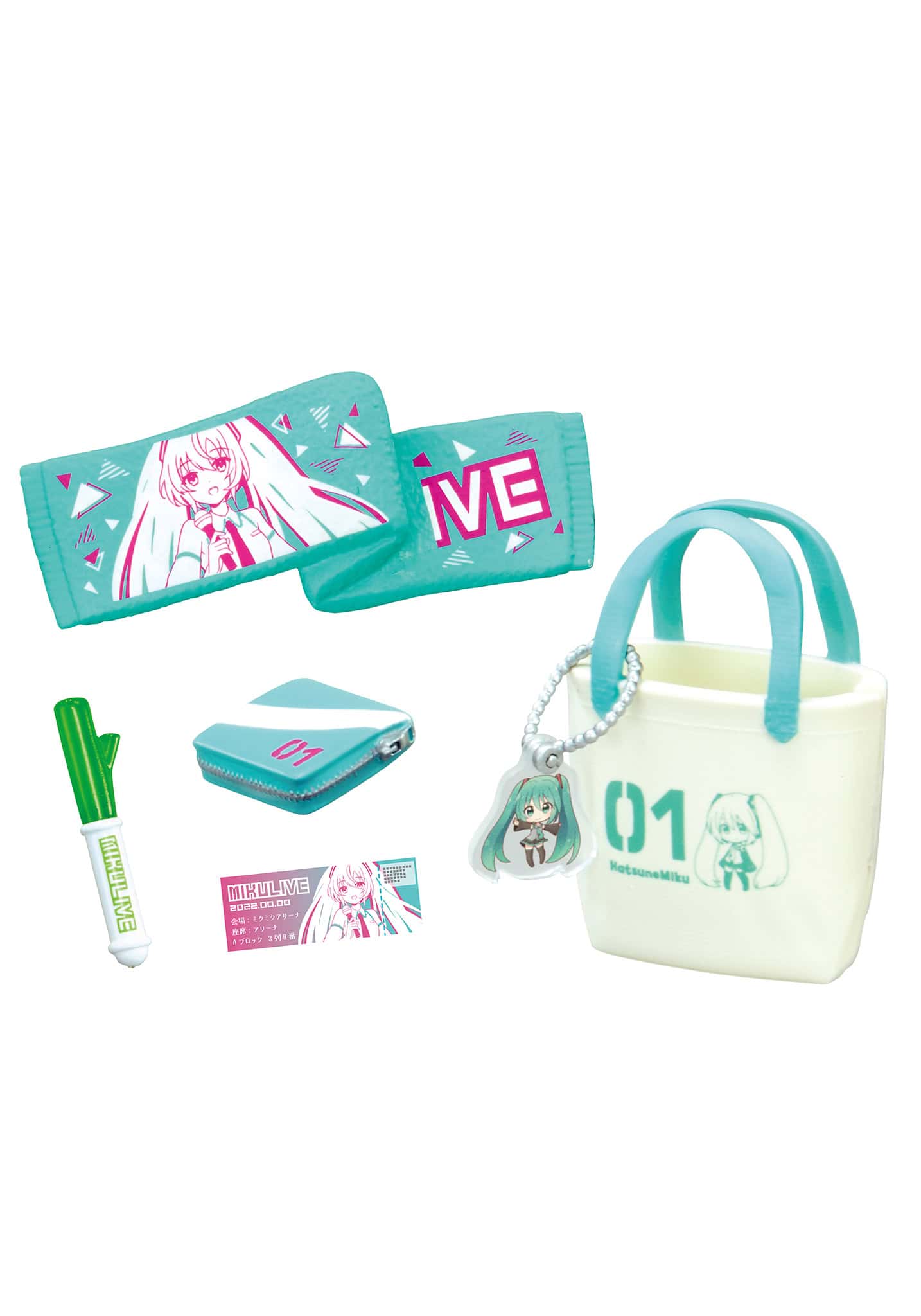 Miku Miku Room Blind Box by Re-Ment packaging display