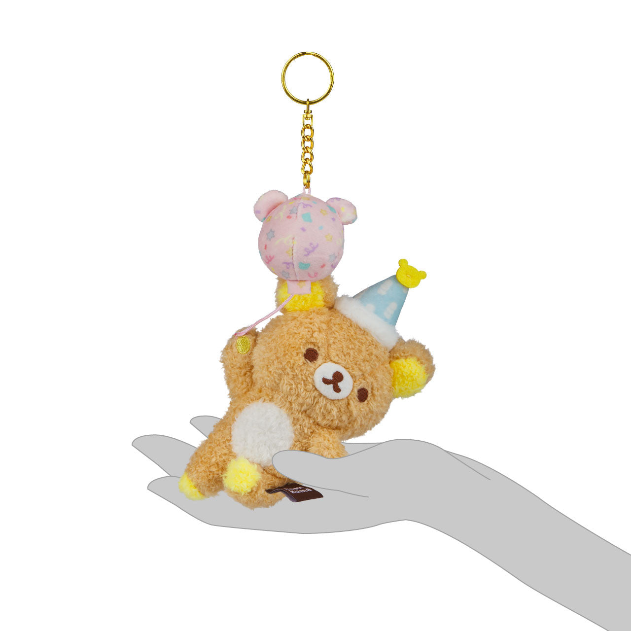 Rilakkuma San-X Original Hanging HappyforYOU Series Keychain Plush