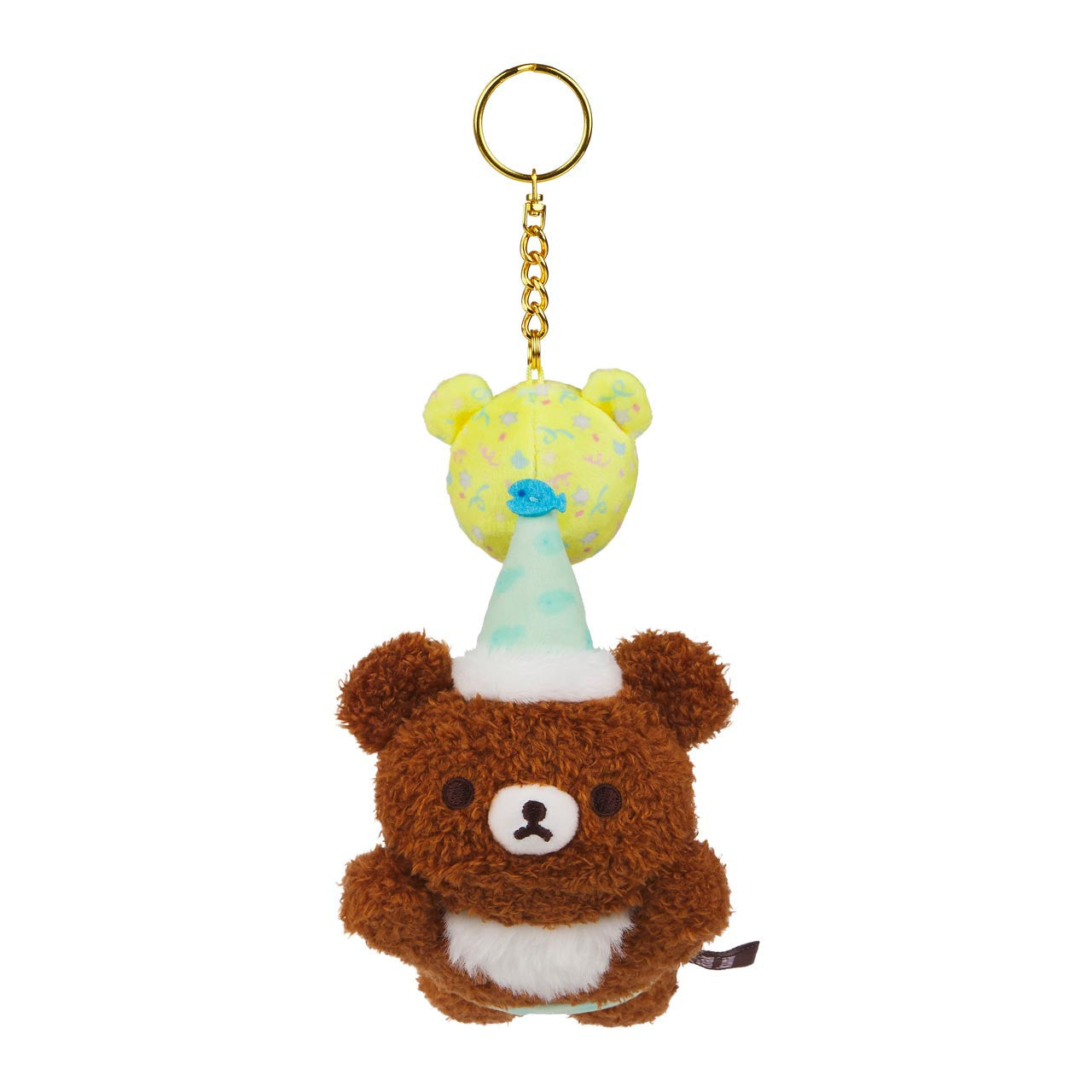 Chairoikoguma San-X Original Hanging HappyforYOU Series Keychain Plush
